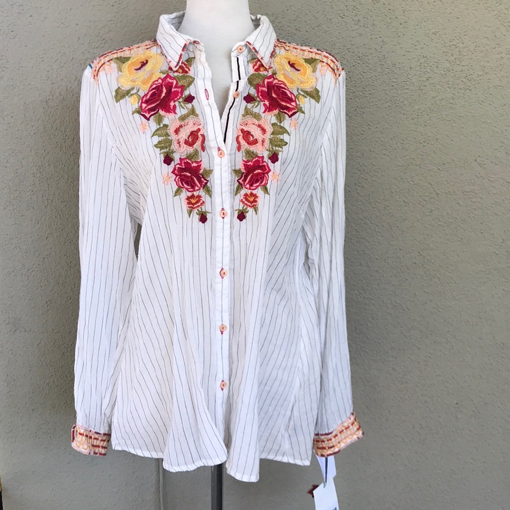 Johnny Was Cotton Short NWT
